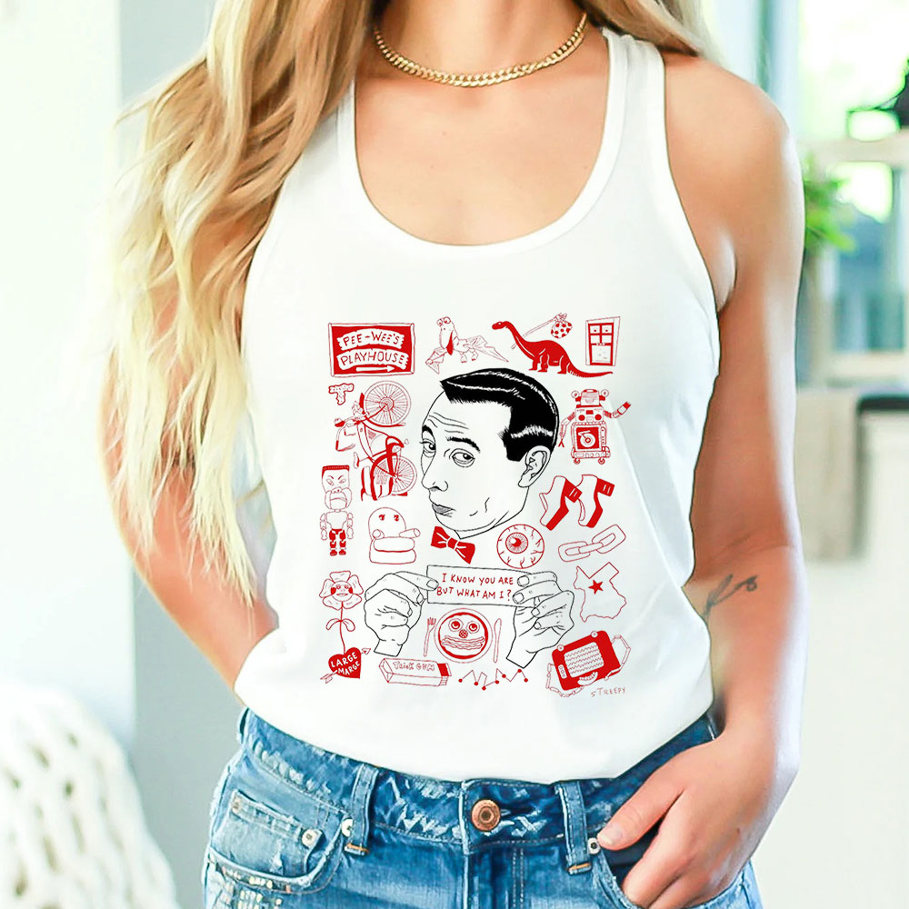 Cool Design Pee Wee Herman Tank Top Gift For Movie Lover